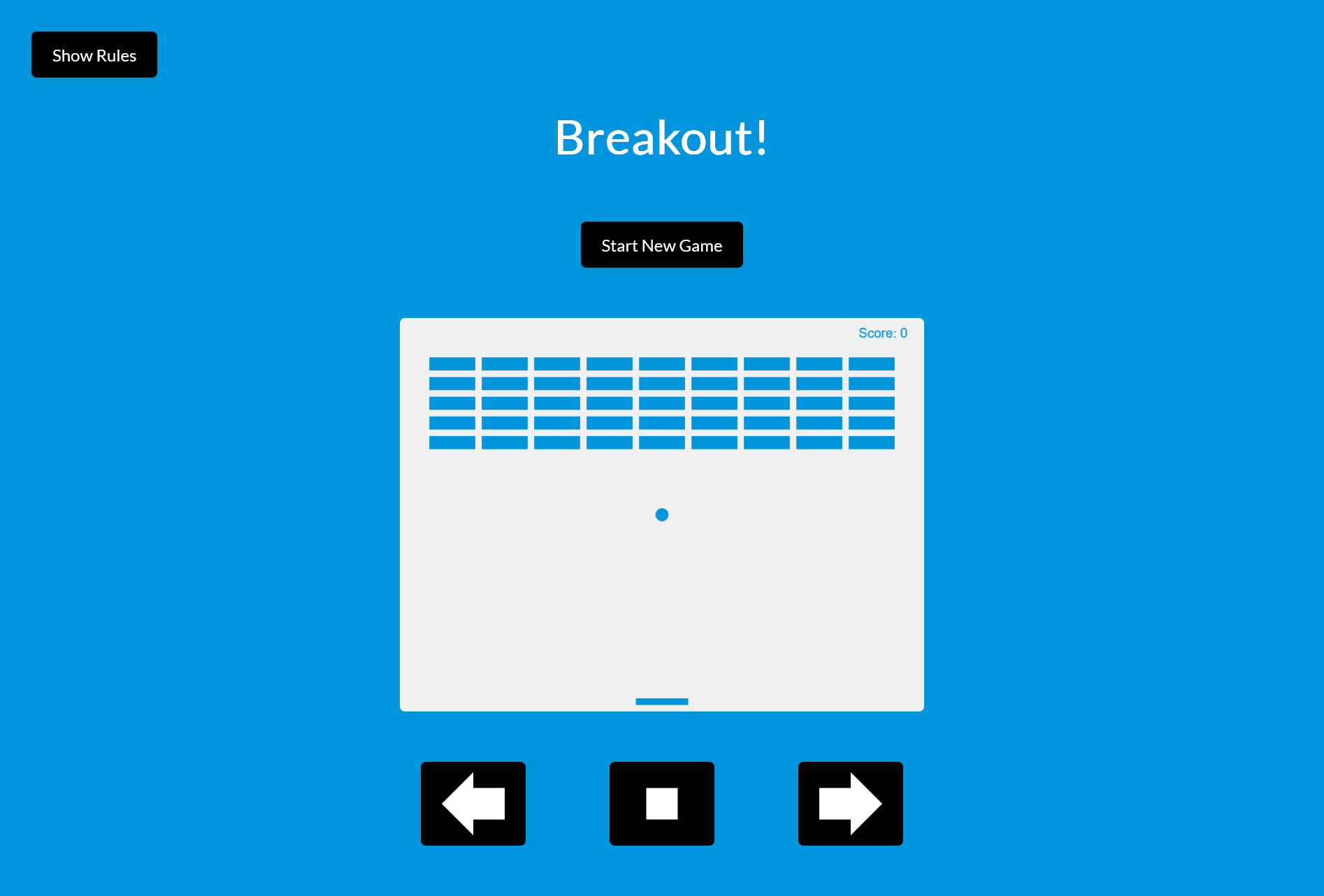 Breakout Screenshot